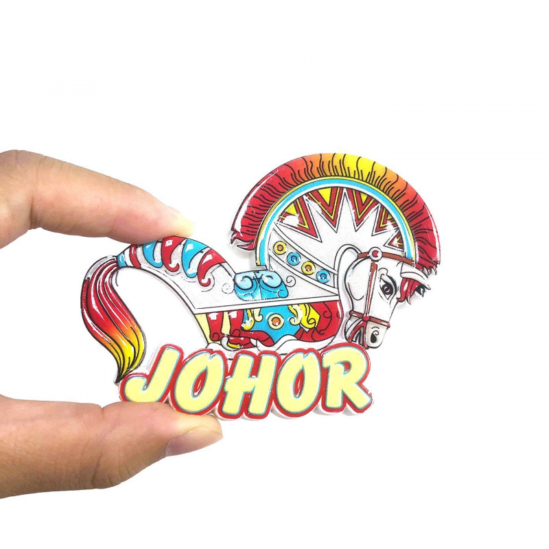 Home Decor Malaysia - Malaysia Johor Vintage Carousel Refrigerator Magnet