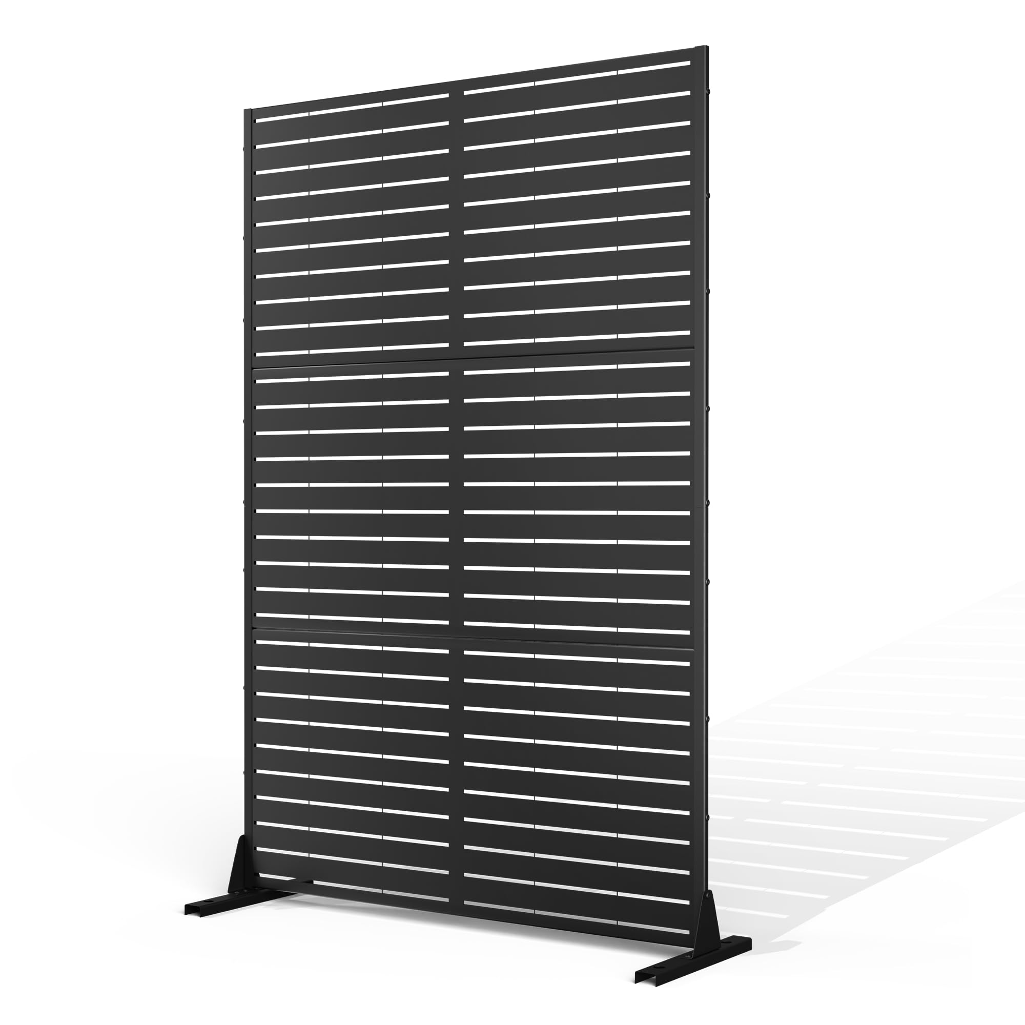 H&M Home Decor - Metal Privacy Screen Outdoor Freestanding Fence