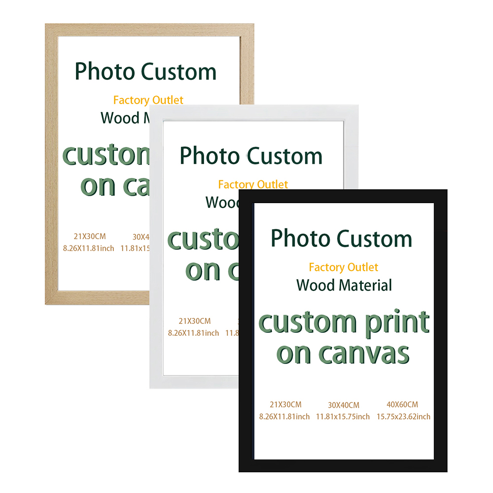 Home Decor Canvas - Customized canvas painting plus photo frame,high-definition