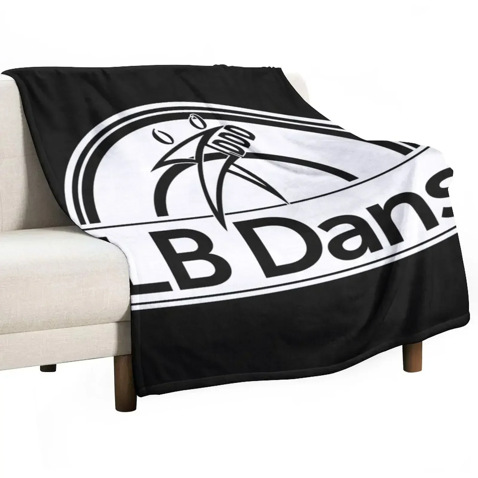 Home Decor Brand - LB Dans Hvid Throw Blanket Hairy