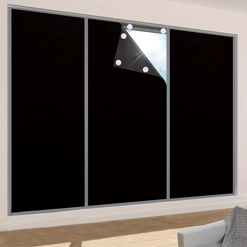 Blackout Curtains - 95-98% Blackout Curtain DIY Portable Travel