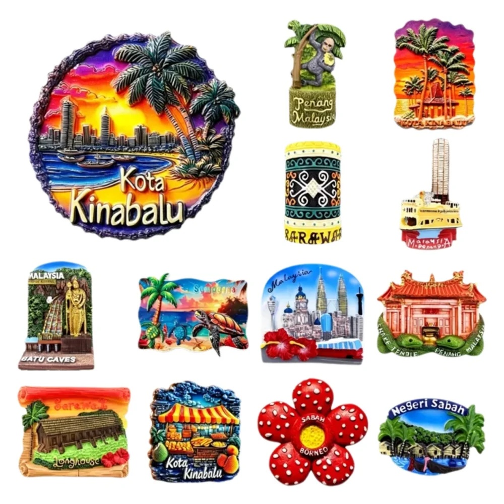 Home Decor Malaysia - Malaysia 3D Fridge Magnets, Kuala Lumpur