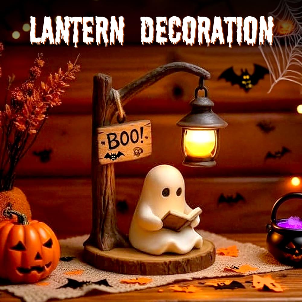3D Resin Halloween Ghost Readi - Fairy Lights Bedroom ulasan dan harga