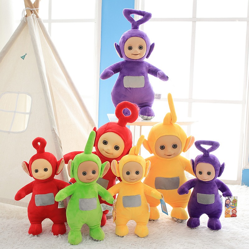 38CM Teletubbies Tinky Winky D - Decorative Throw Pillow ulasan dan harga
