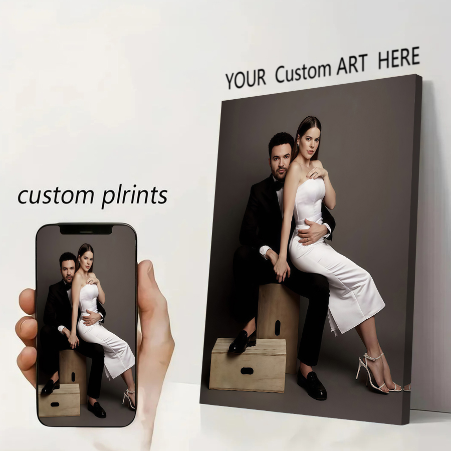 Custom Print Canvas Poster Ani - Home Decor Canvas ulasan dan harga