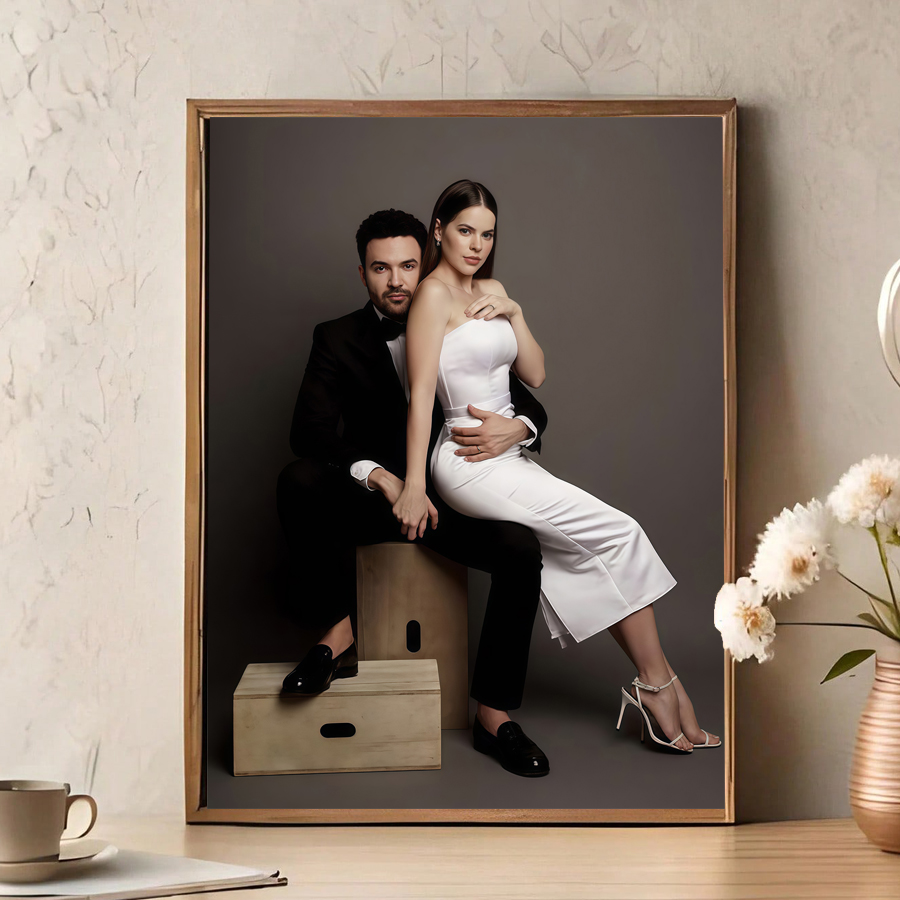Custom Print Canvas Poster Ani - Home Decor Canvas ulasan dan harga