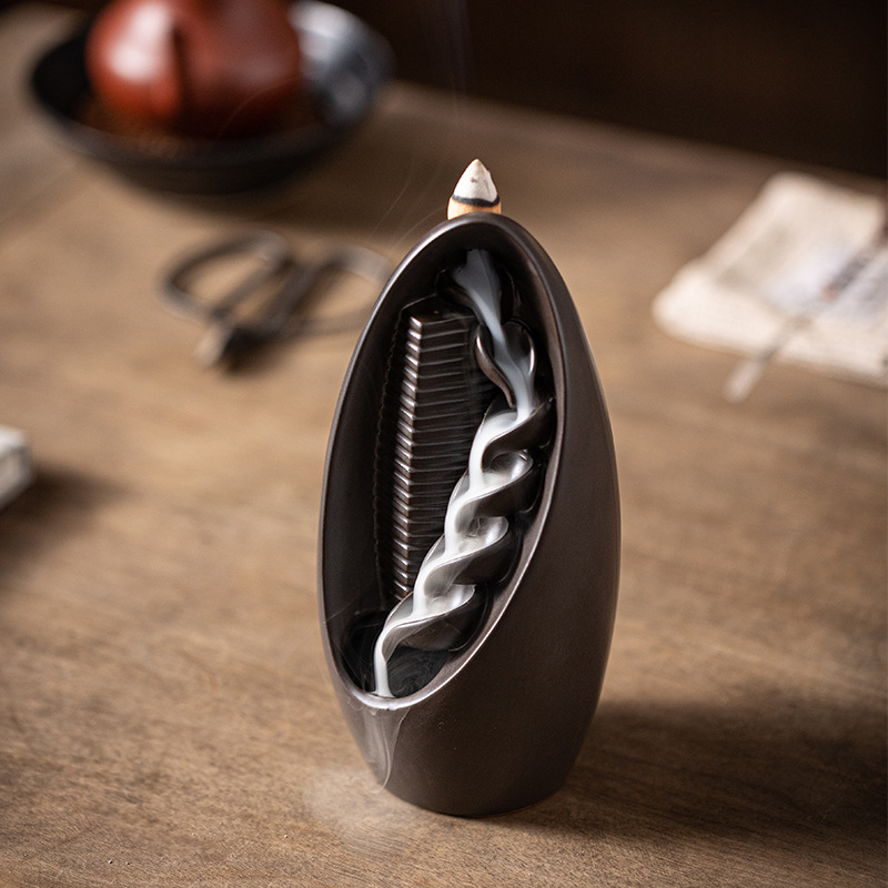 Purple Sand Lotus Leaf Lotus W - Home Decor From Clay ulasan dan harga