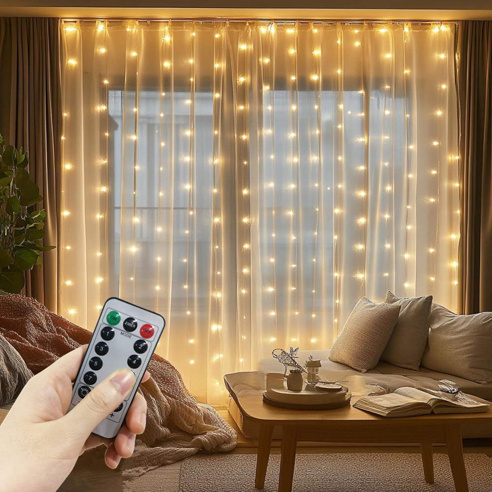 3/4/6m Fairy Lamp with 8 Mode  - Fairy Lights Bedroom ulasan dan harga