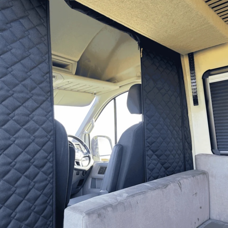 Insulated Cab Divider Curtain  - Blackout Curtains ulasan dan harga