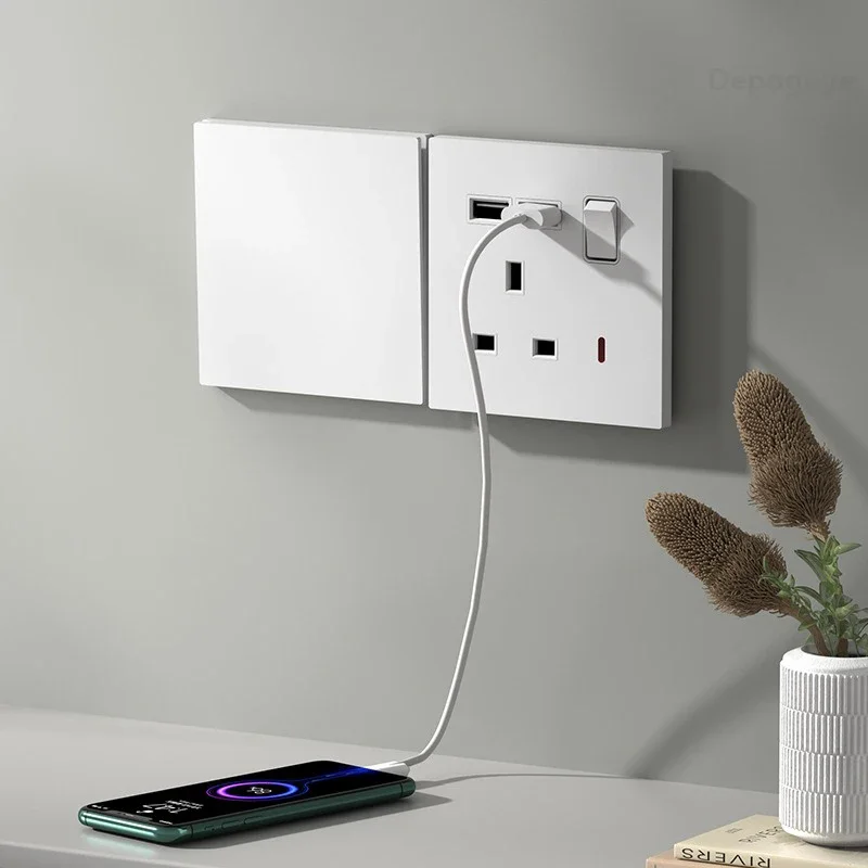 UK Standard Power Socket 13A Q - Home Decor Uk ulasan dan harga