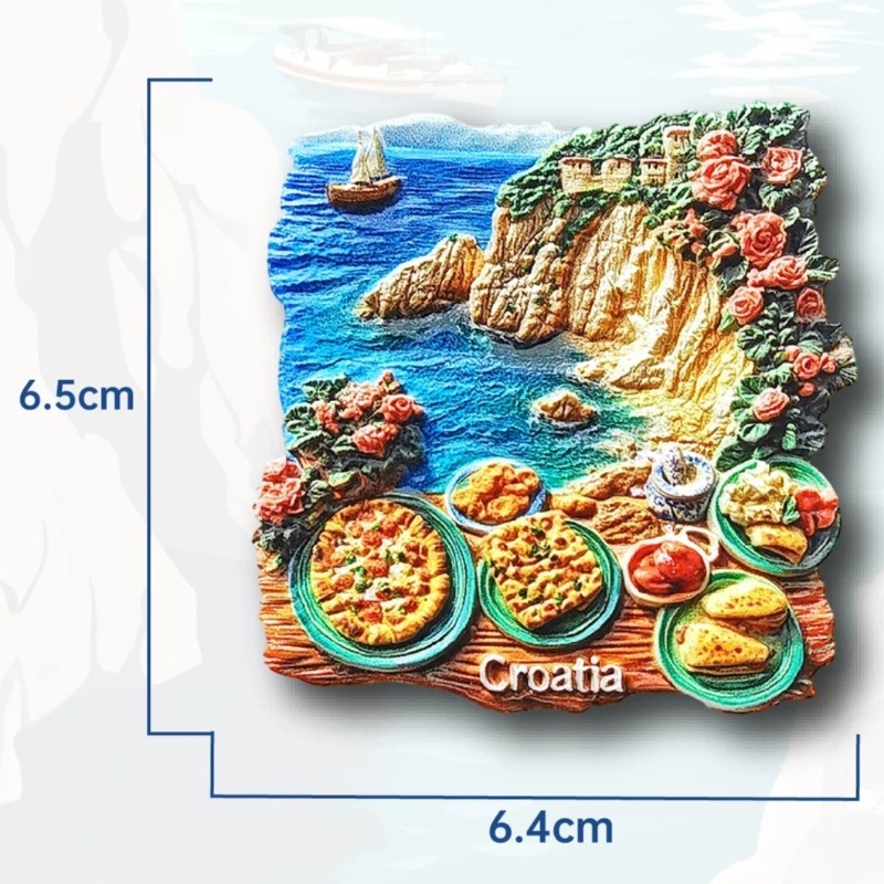 Croatia Fridge Magnets Travel  - Home Decor Zagreb ulasan dan harga