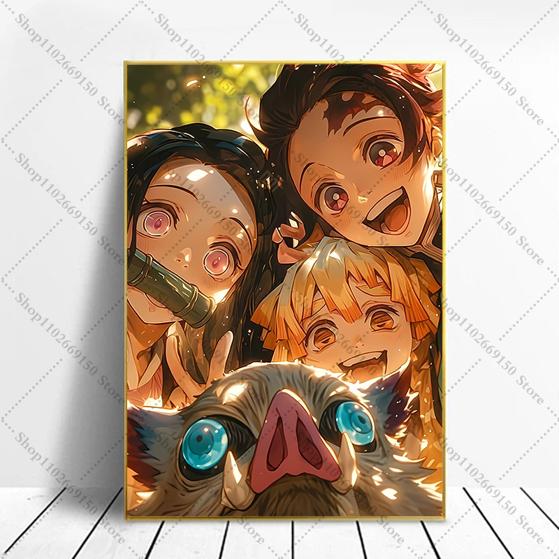 Anime Creative Picture Home De - Home Decor Canvas ulasan dan harga