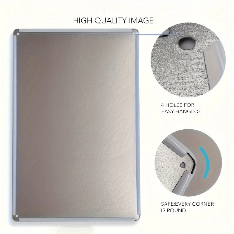 CIFBUY Vintage Aluminum Wall A - Home Decor Rustic ulasan dan harga