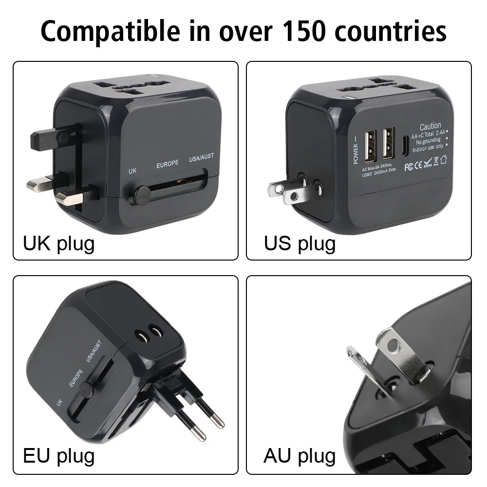 All-in-One Wall Travel Charger - Home Decor Uk ulasan dan harga