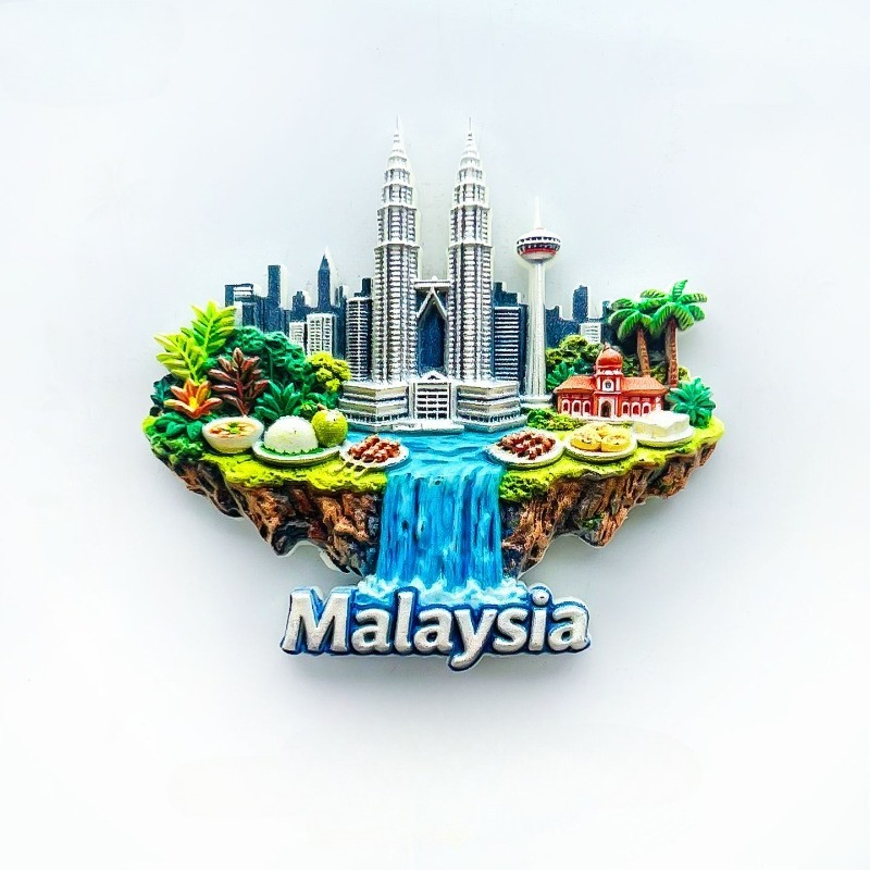 Kuala Lumpur Fridge Magnet - S - Home Decor Malaysia ulasan dan harga