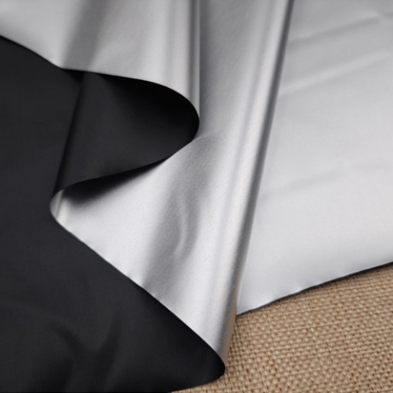 1m Black Silver Coated Blackou - Blackout Curtains ulasan dan harga