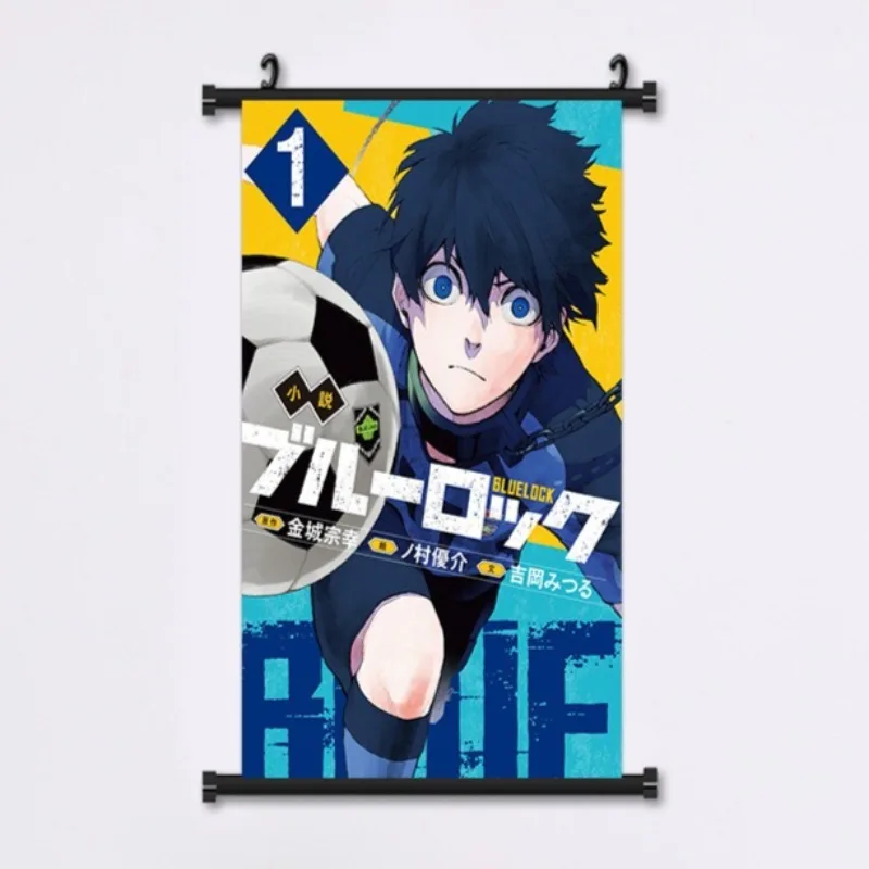 Anime BLUE LOCK Posters Wall A - Home Decor Canvas ulasan dan harga