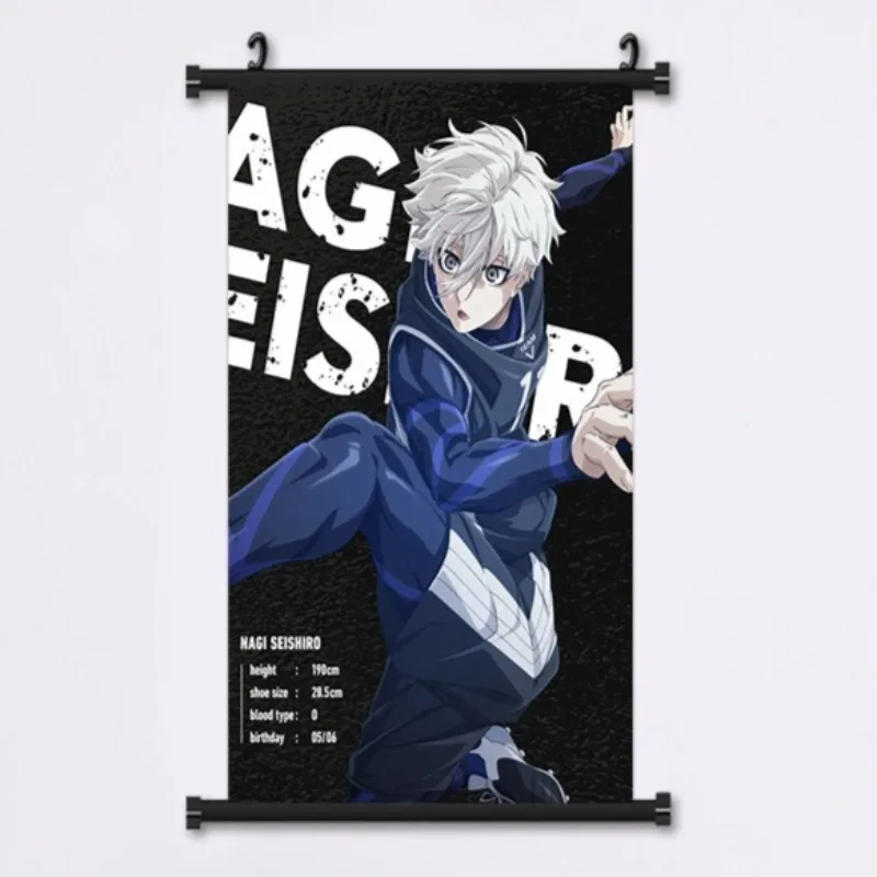 Anime BLUE LOCK Posters Wall A - Home Decor Canvas ulasan dan harga