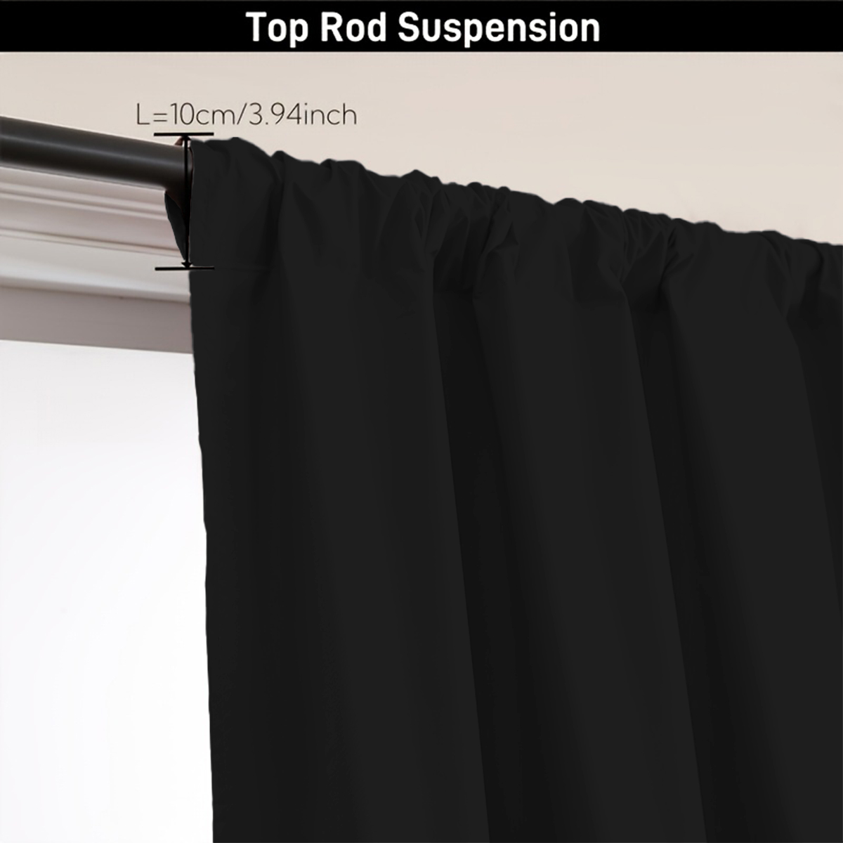 1 Piece of Simple Solid Color  - Blackout Curtains ulasan dan harga
