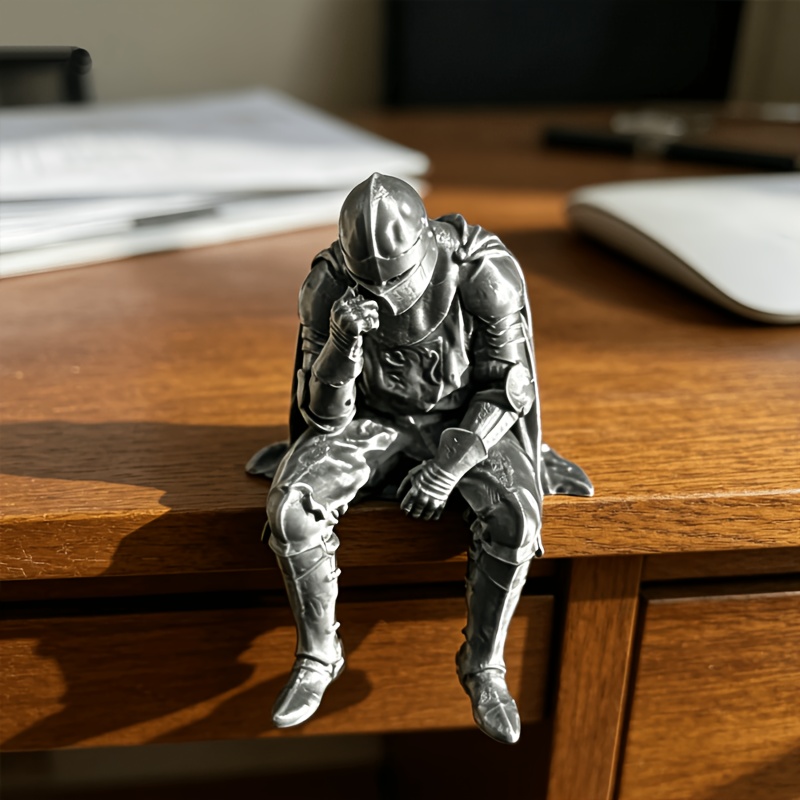 Medieval Knight Figurine Vinta - Home Decor Medieval ulasan dan harga