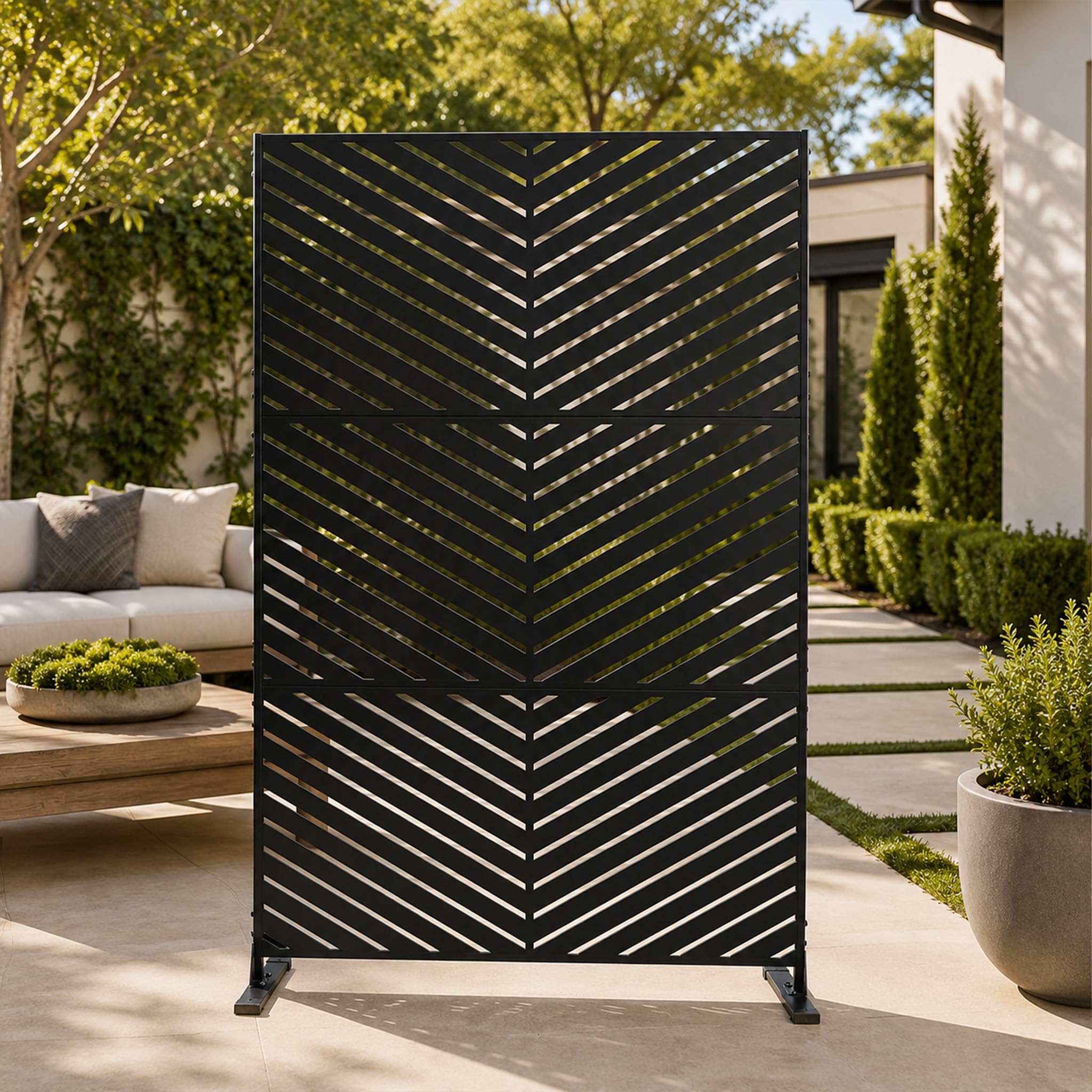 Metal Privacy Screen 74