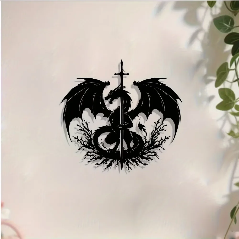 1Pc Dragon Sword Aluminum Wall - Home Decor Medieval ulasan dan harga