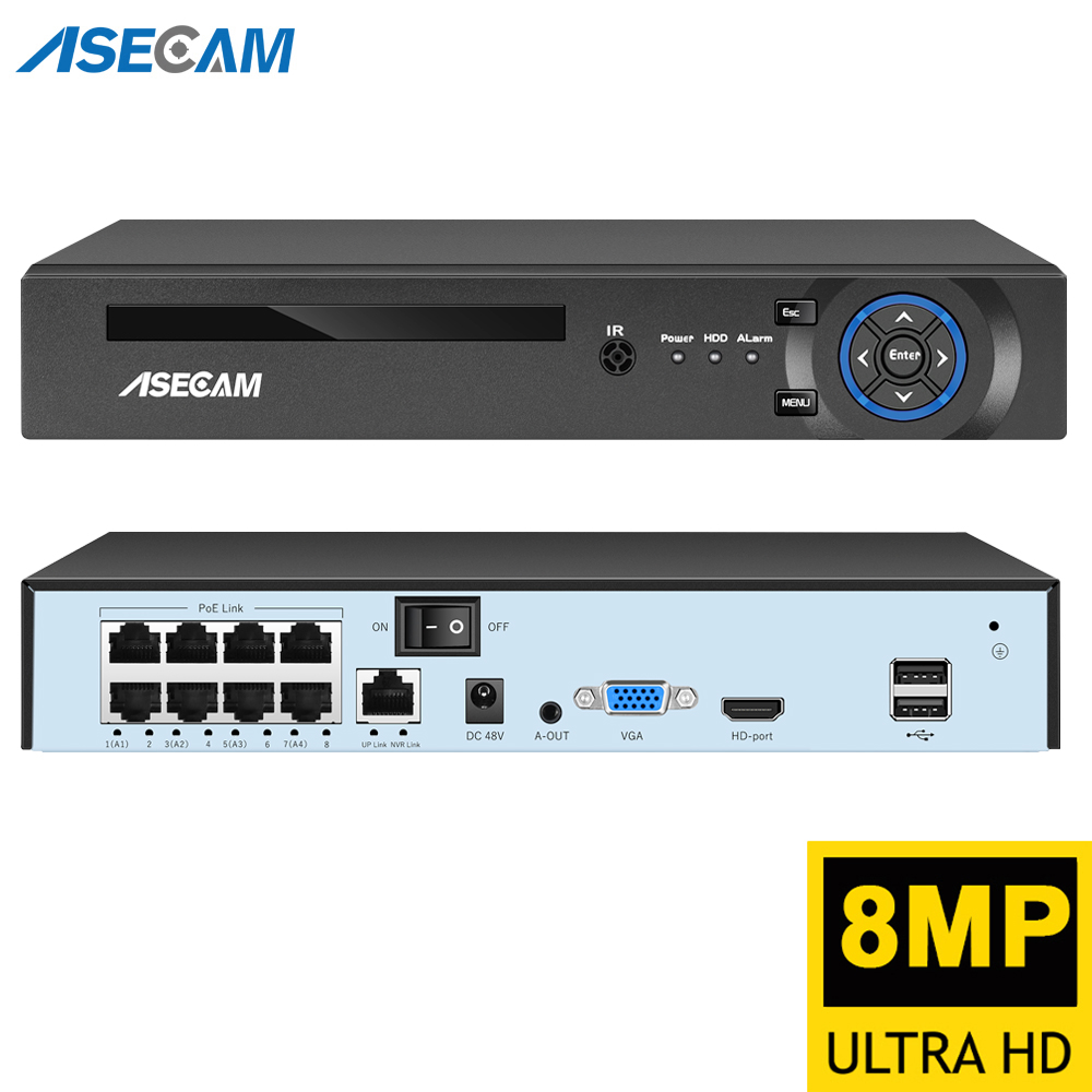 Super 8MP POE NVR Video Record - Home Decor Uk ulasan dan harga