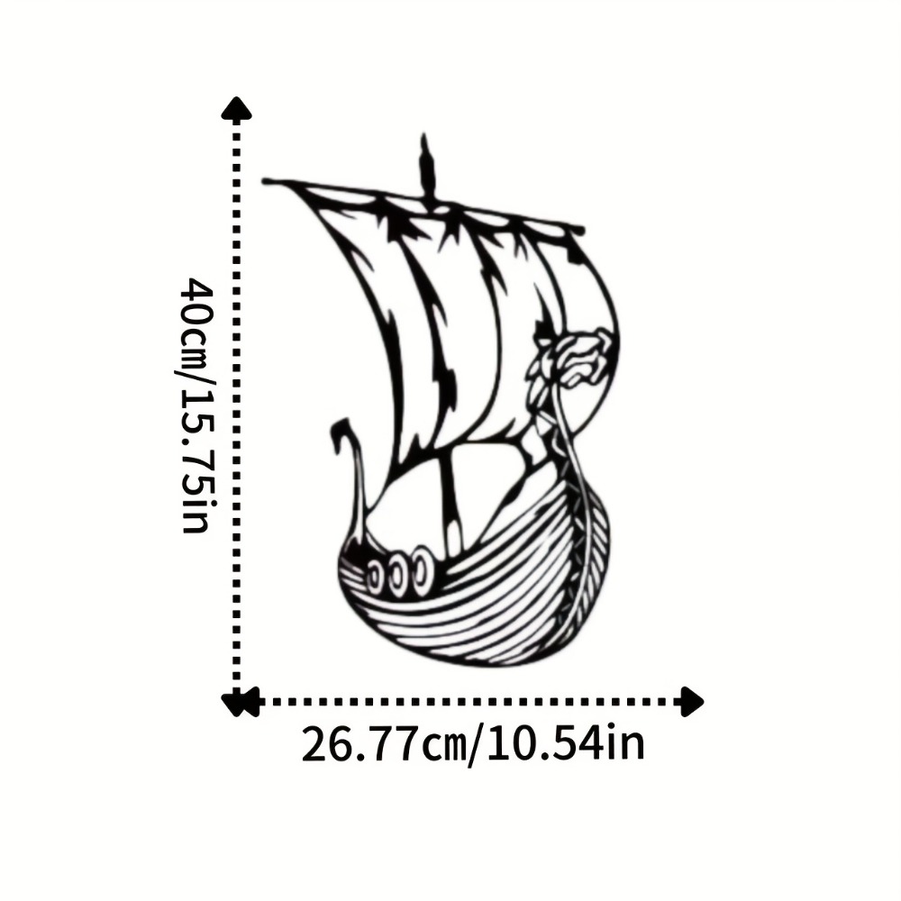 CIFBUY Brand Viking Ship Metal - Home Decor Brand ulasan dan harga