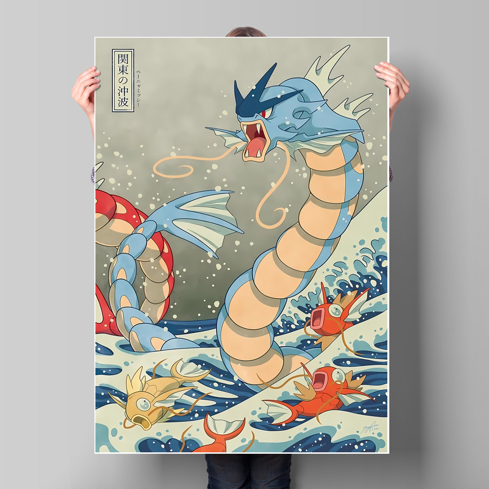 Japan Anime Pokemon Gyarados C - Home Decor Japanese ulasan dan harga
