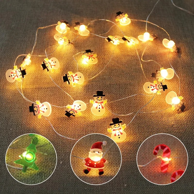 Christmas Fairy Lights Snowman - Fairy Lights Bedroom ulasan dan harga