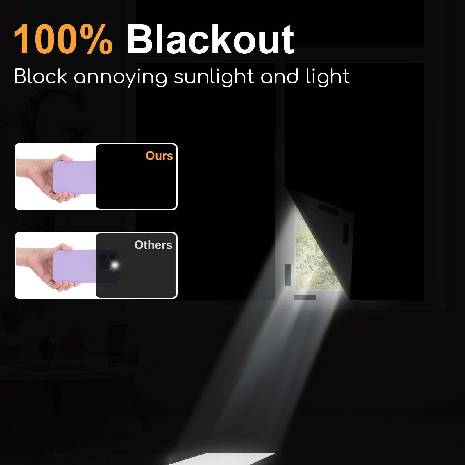100% Blackout Curtain Darkest  - Blackout Curtains ulasan dan harga