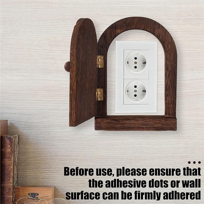 EYFL-Wooden Door Outlet Cover, - Fairy Lights Bedroom ulasan dan harga