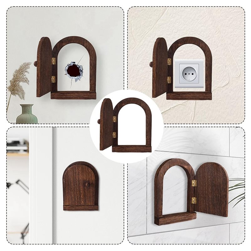 EYFL-Wooden Door Outlet Cover, - Fairy Lights Bedroom ulasan dan harga