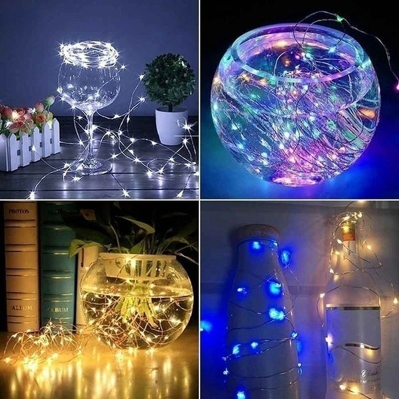 LED Fairy Lights String Button - Fairy Lights Bedroom ulasan dan harga