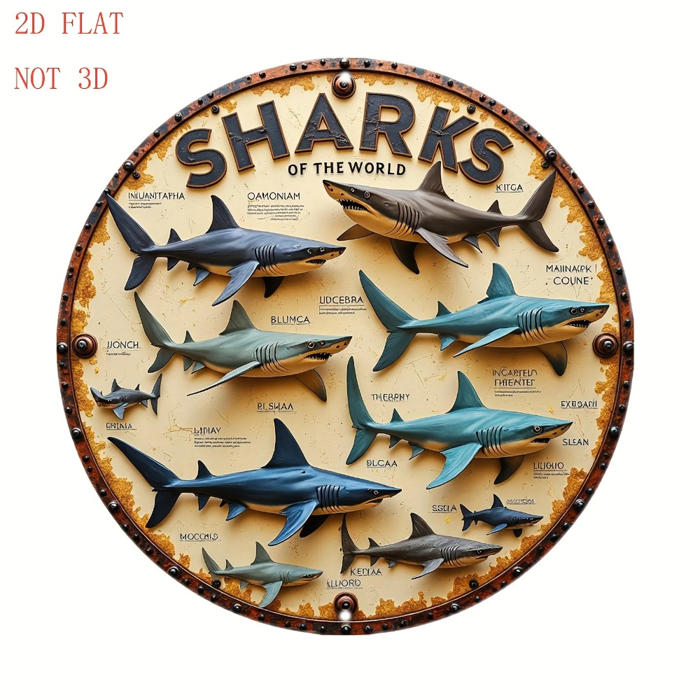 Shark Brand Aluminum Metal Wal - Home Decor Brand ulasan dan harga