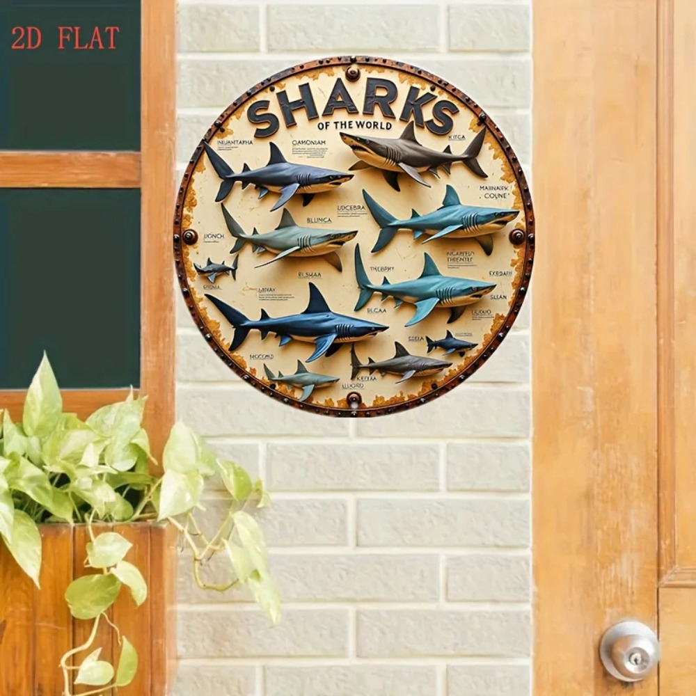 Shark Brand Aluminum Metal Wal - Home Decor Brand ulasan dan harga