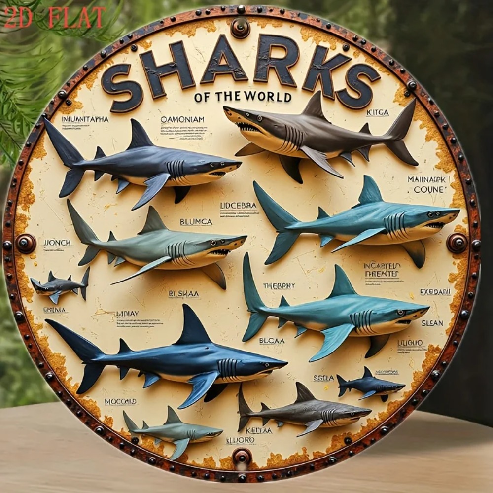Shark Brand Aluminum Metal Wal - Home Decor Brand ulasan dan harga