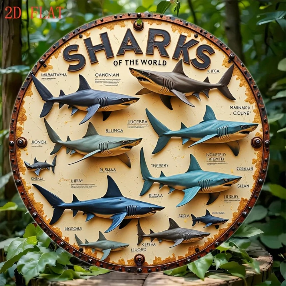 Shark Brand Aluminum Metal Wal - Home Decor Brand ulasan dan harga
