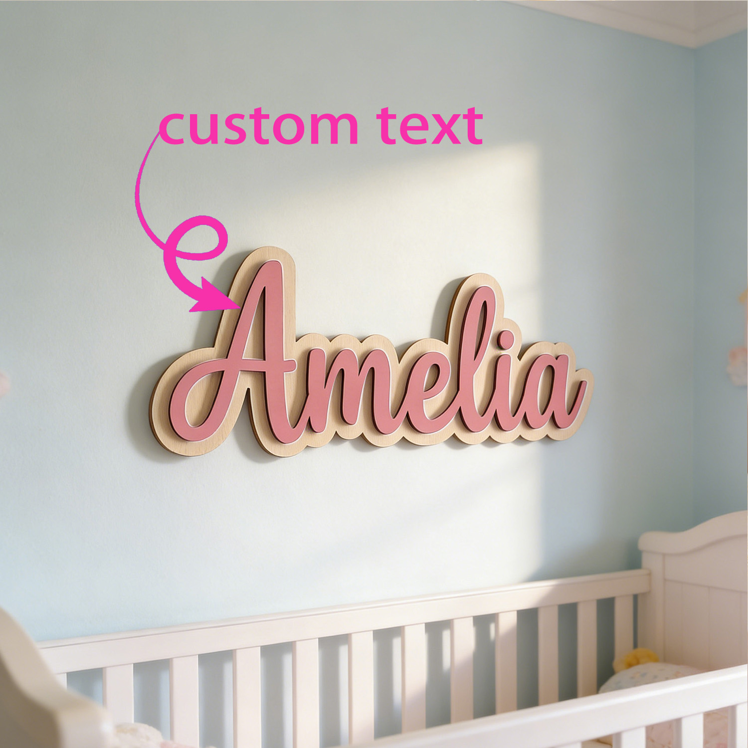 1pc Customized Double-layer Wo - Home Decor Brand ulasan dan harga