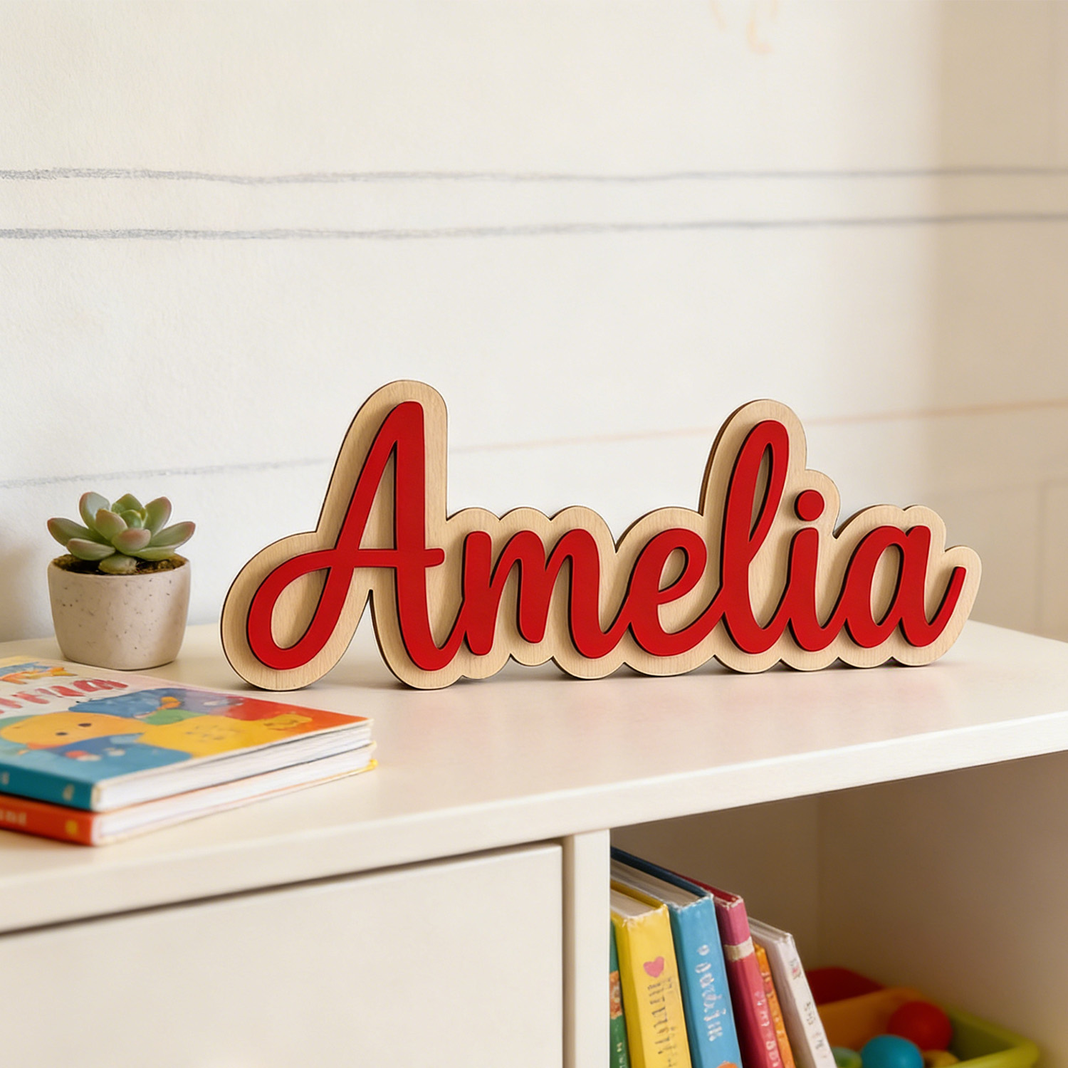 1pc Customized Double-layer Wo - Home Decor Brand ulasan dan harga