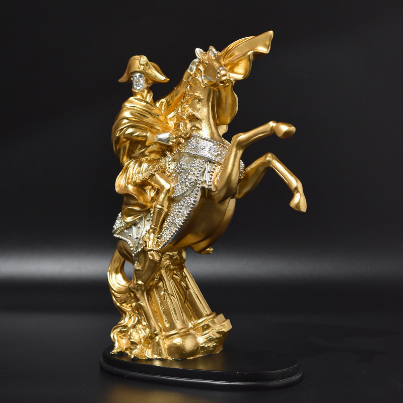 Knight Napoleon Riding A Horse - Home Decor Medieval ulasan dan harga