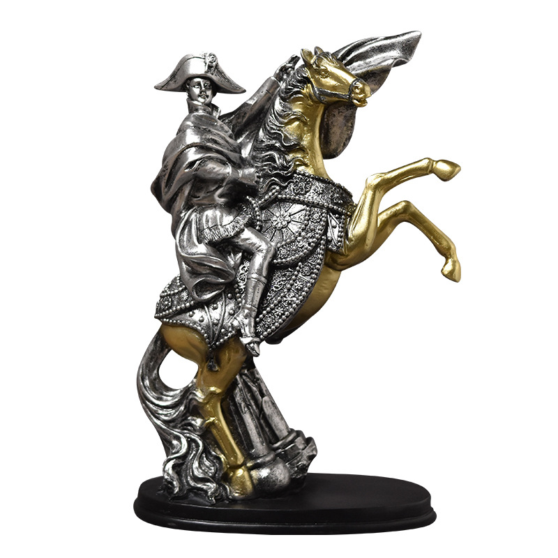 Knight Napoleon Riding A Horse - Home Decor Medieval ulasan dan harga