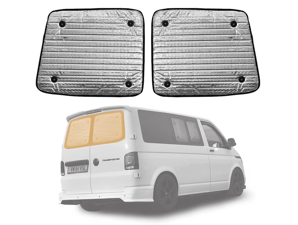 For VW T6 Transporter Rear Twi - Blackout Curtains ulasan dan harga