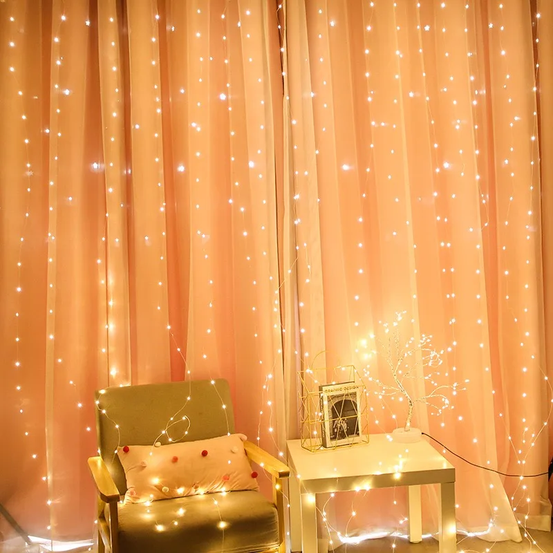 3M-6M Christmas Decoration Rem - Fairy Lights Bedroom ulasan dan harga