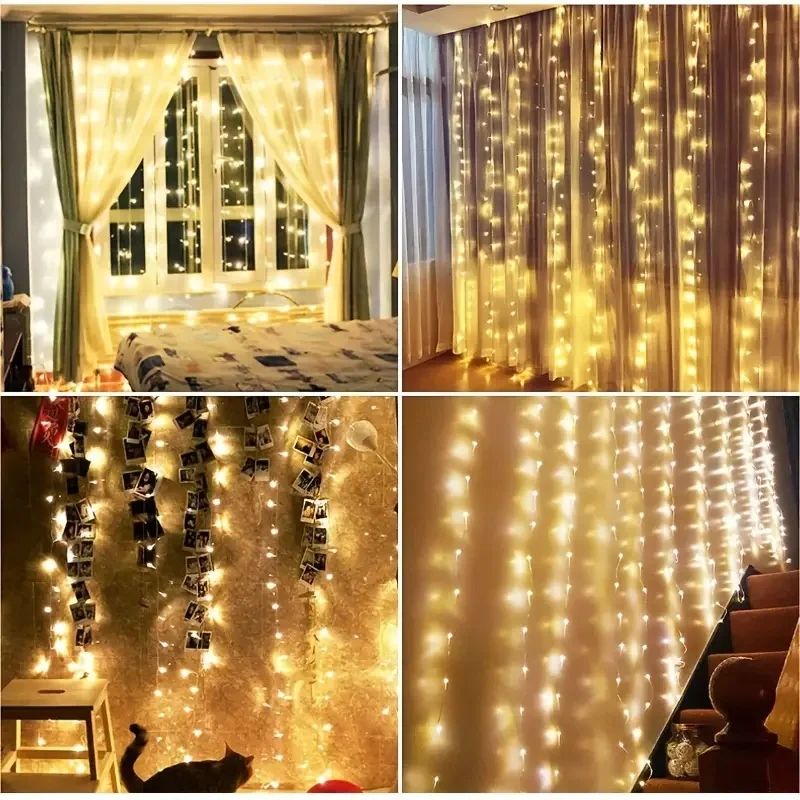 3M-6M Christmas Decoration Rem - Fairy Lights Bedroom ulasan dan harga