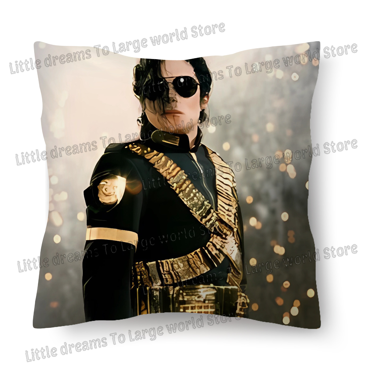 Michael Jackson Pillowcase Sin - Decorative Throw Pillow ulasan dan harga