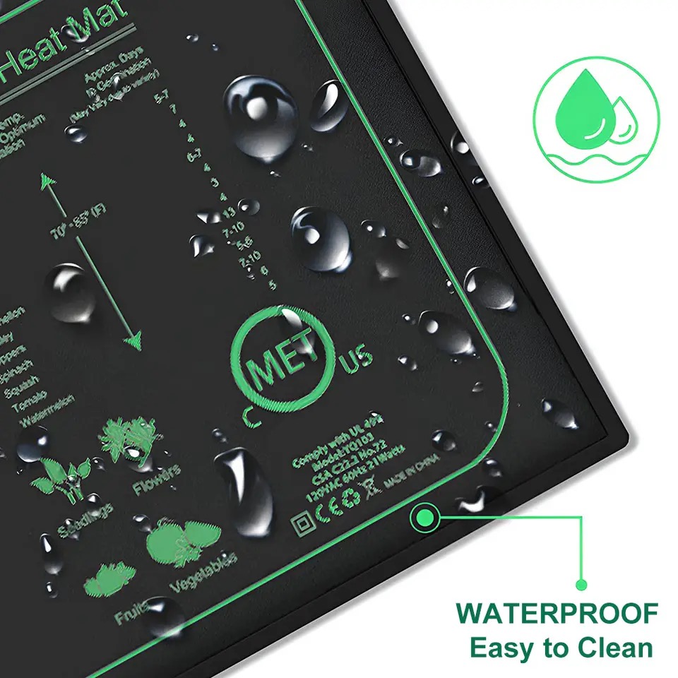 10/25/50CM Seedling Heat Mat I - Home Decor Uk ulasan dan harga