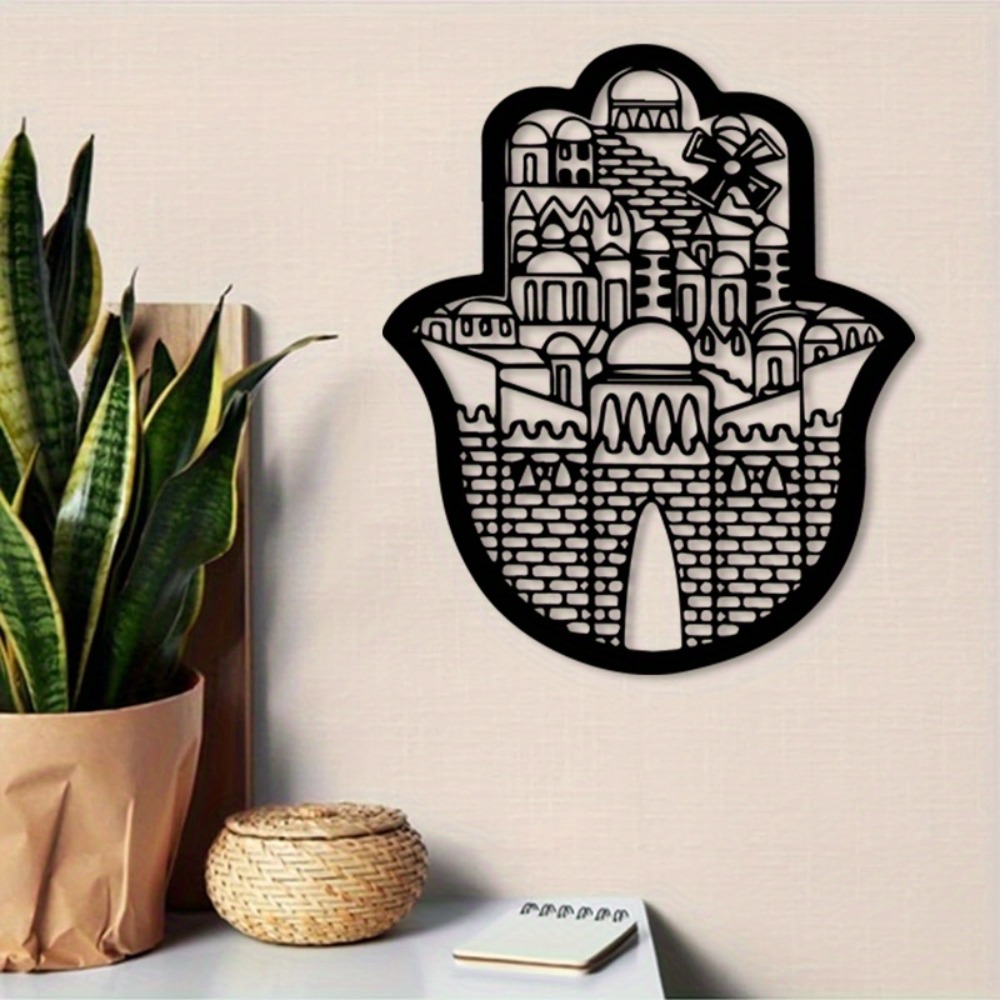 CIFBUY Iron Wall Art Islamic A - Home Decor Rustic ulasan dan harga