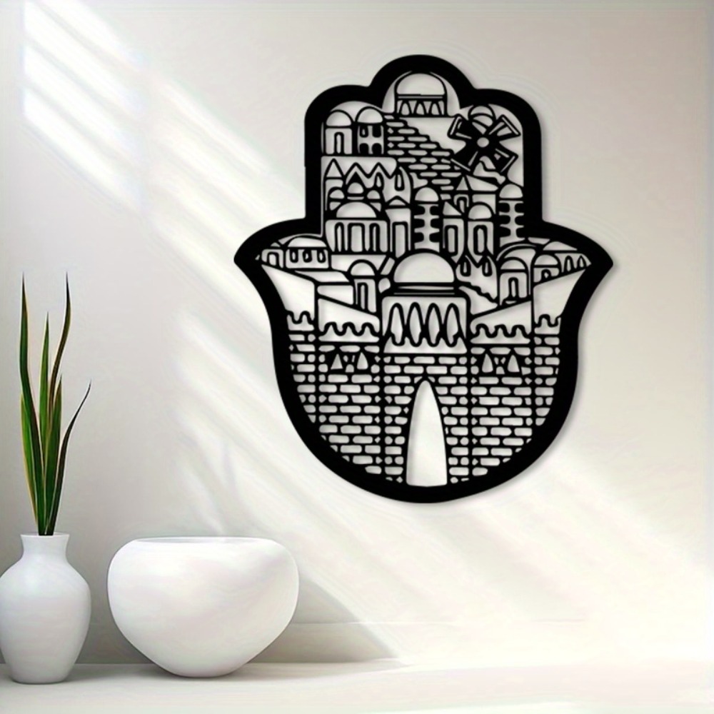CIFBUY Iron Wall Art Islamic A - Home Decor Rustic ulasan dan harga