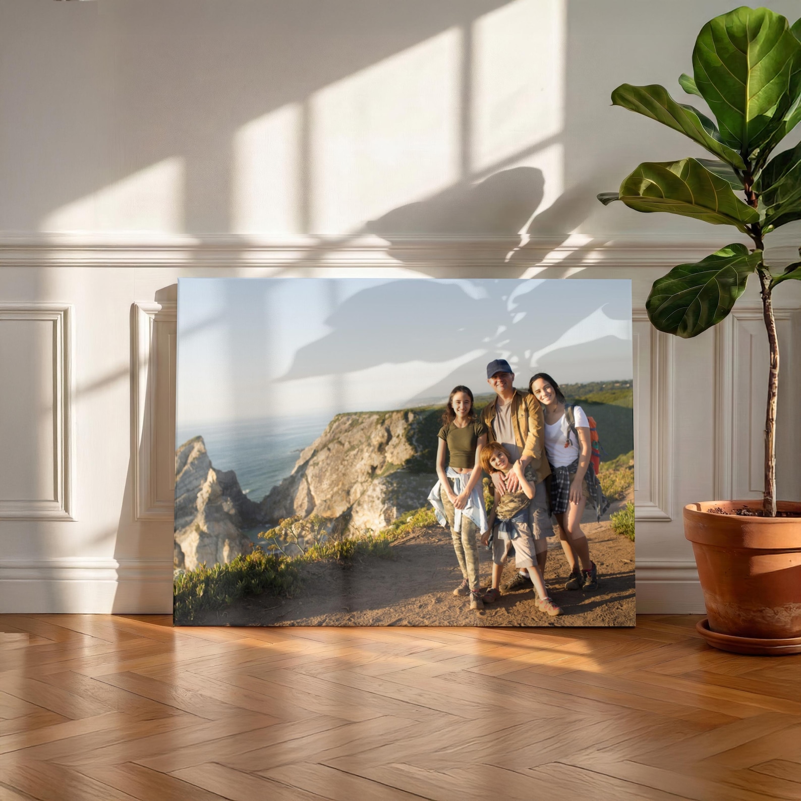 Personalized Photo Canvas, Cus - Home Decor Canvas ulasan dan harga